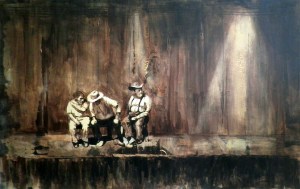 Faith and Paranoia, Acrylic on Canvas, 2014