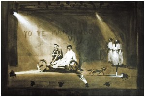 I keep you alive, Acrylic on Canvas, 2014