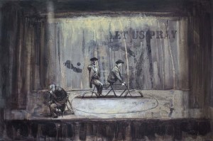 Five Centimeters of Faith, Acrylic on Canvas, 2015