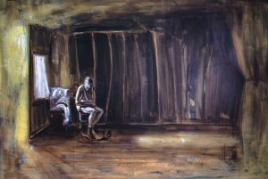 White Poetry, Acrylic on Canvas, 2014